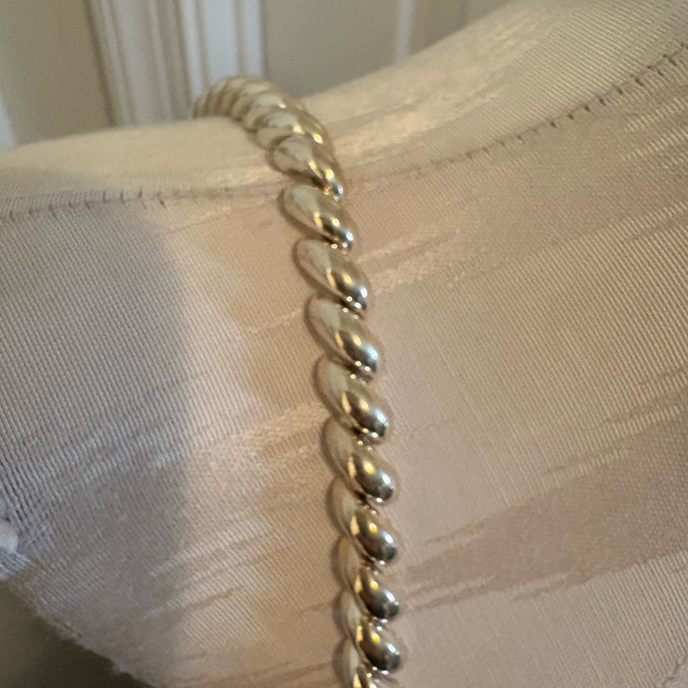 925 sterling silver San Marco Twisted Rope Chain Bracelet made in Italy